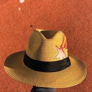 Hand Painted Panama Hat